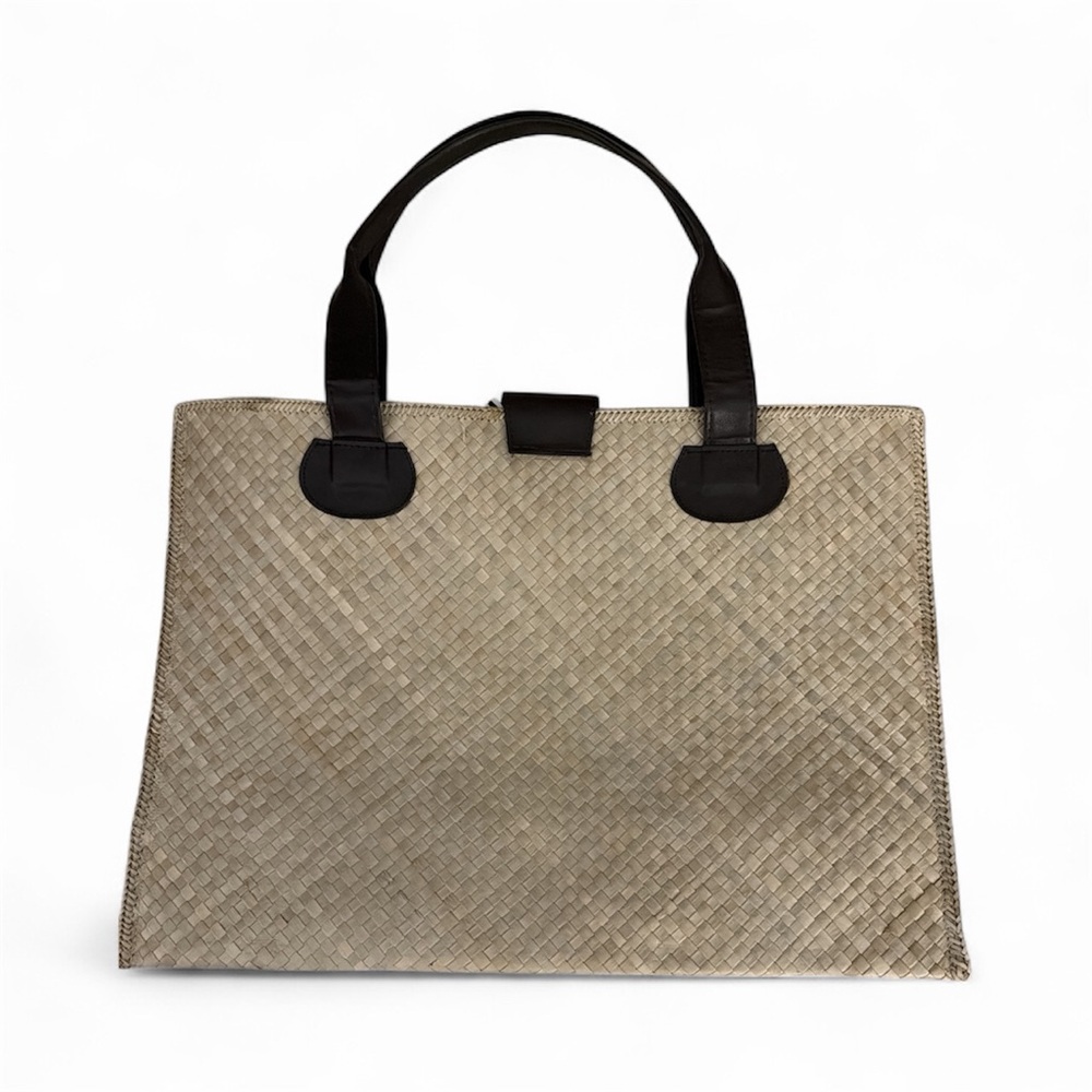 Vintage St Regis Maldives * Vommuli Straw Tote - Picture 2 of 4